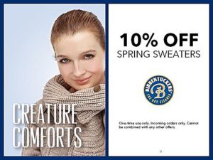Spring Sweaters Coupon