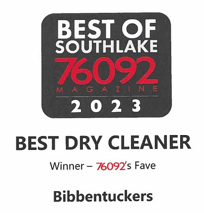Best Dry Cleaner Award