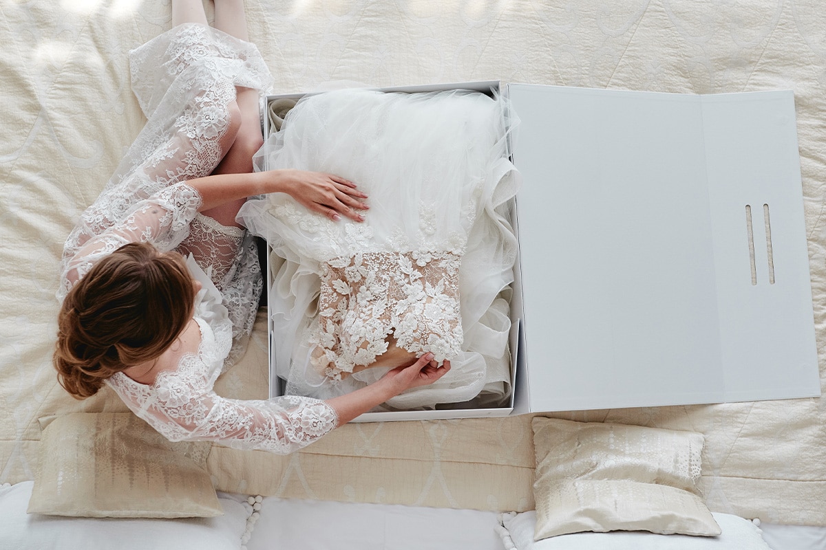 Caring for Your Wedding Gown: Cleaning & Preservation Tips